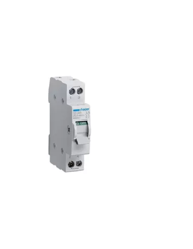 Hager sb225 2p 25a 1 din module switch disconnector